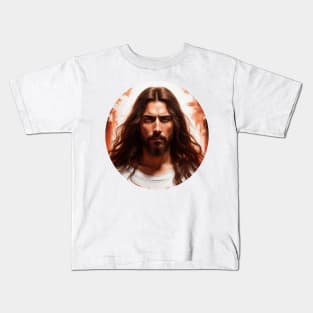 The holy face of Jesus Christ son of the living God Kids T-Shirt